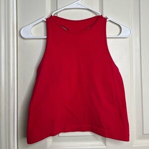 Free People red Cami high Neck m/l